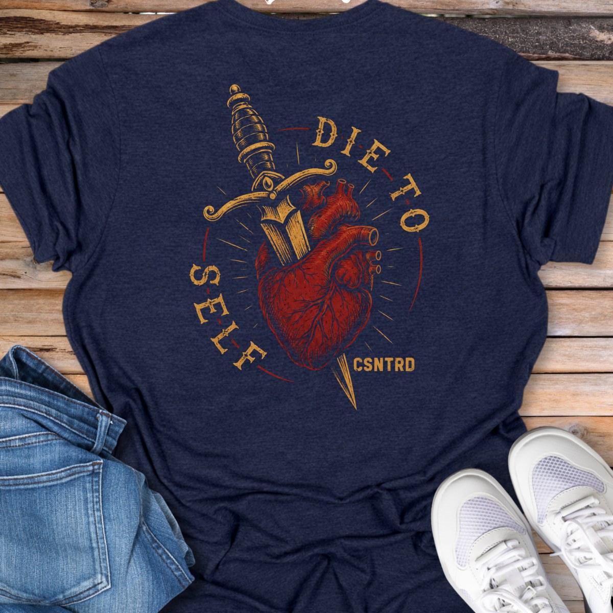 Die To Self Heart & Dagger T-Shirt
