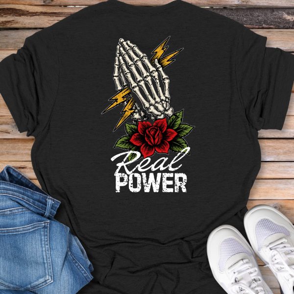 Real Power Prayer Hands T-Shirt