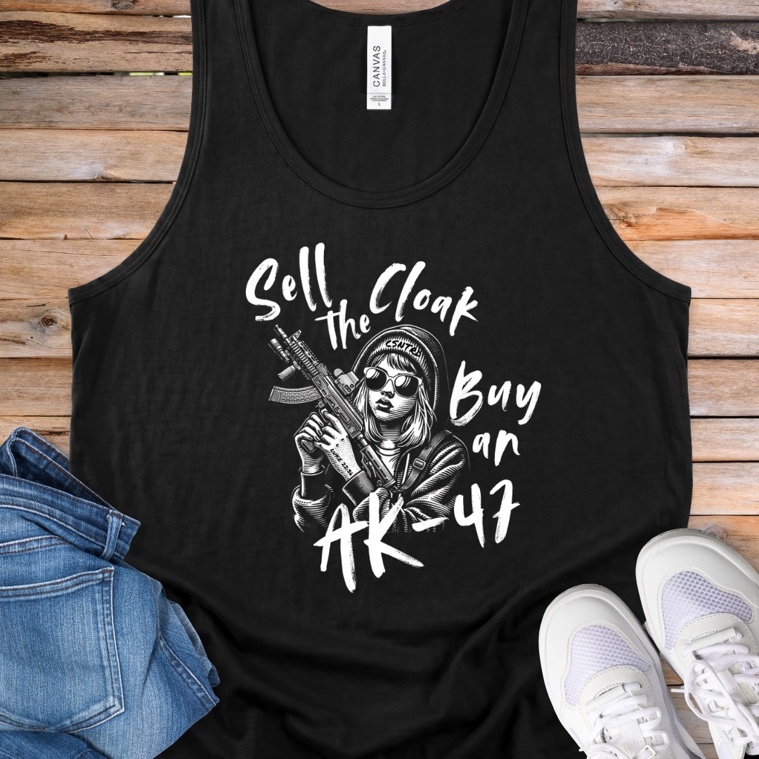Sell The Cloak, Buy an AK-47 Tank Top