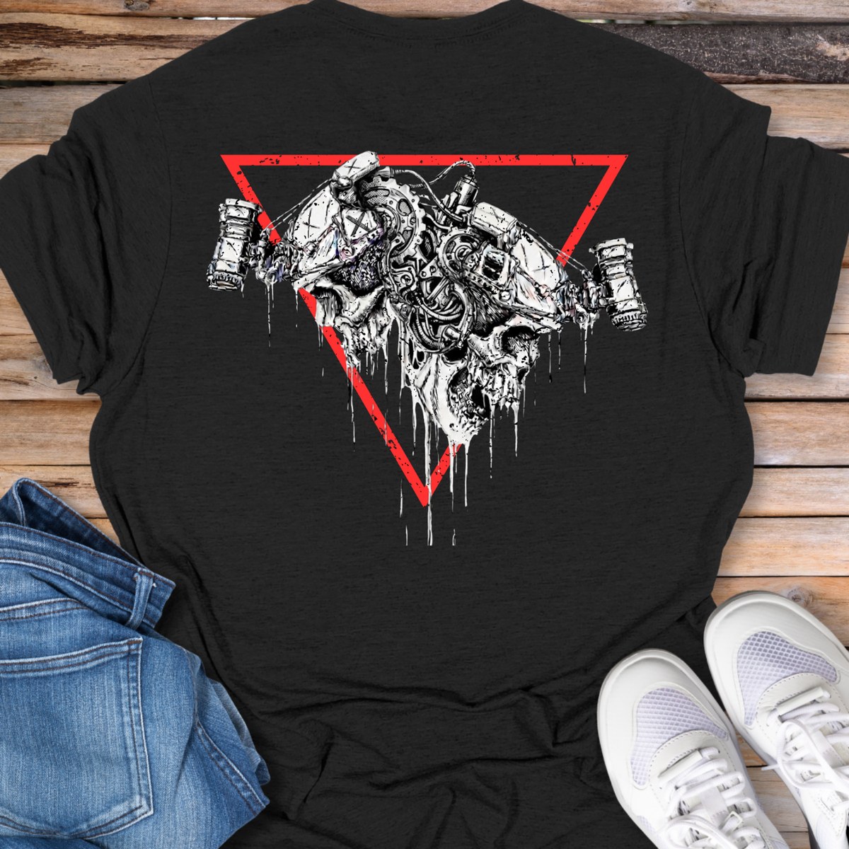 Mechanical Skull T-Shirt