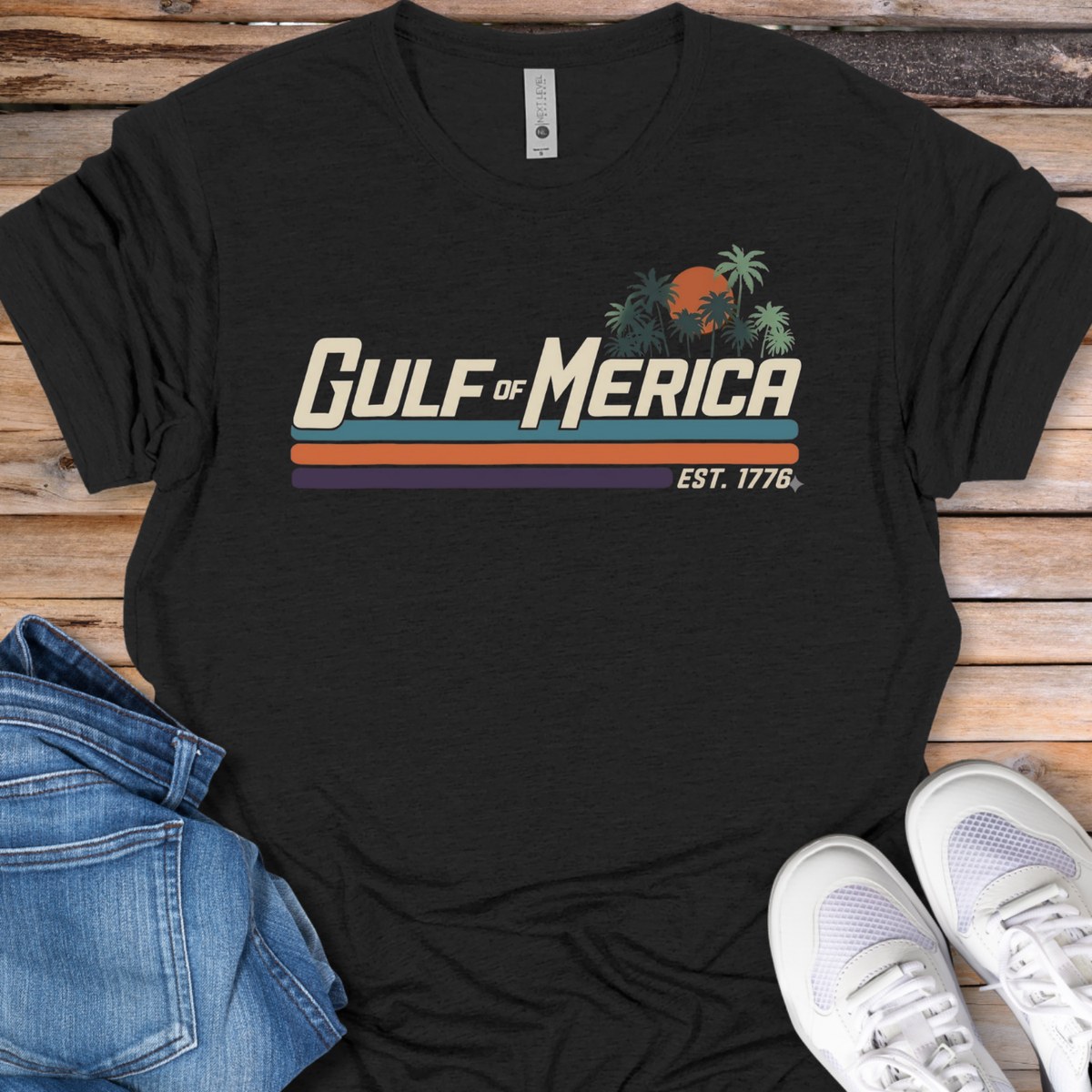Gulf of Merica Retro Logo T-Shirt
