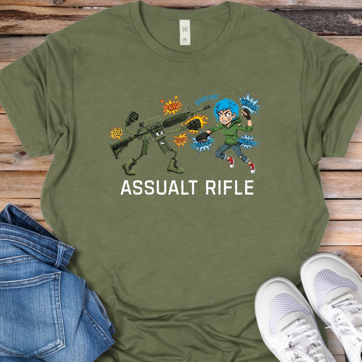 Assault Rifle Graphic T-Shirt