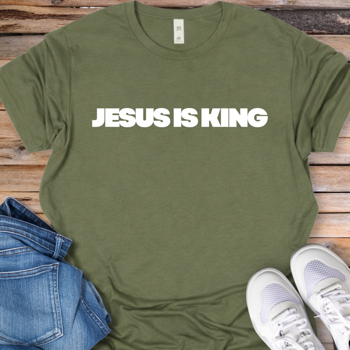 Jesus Is King Christian T-Shirt