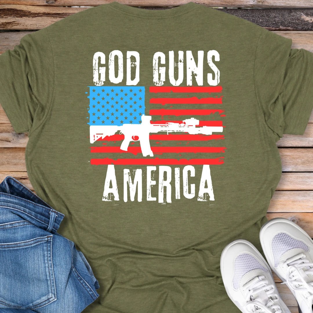 God Guns America T-Shirt