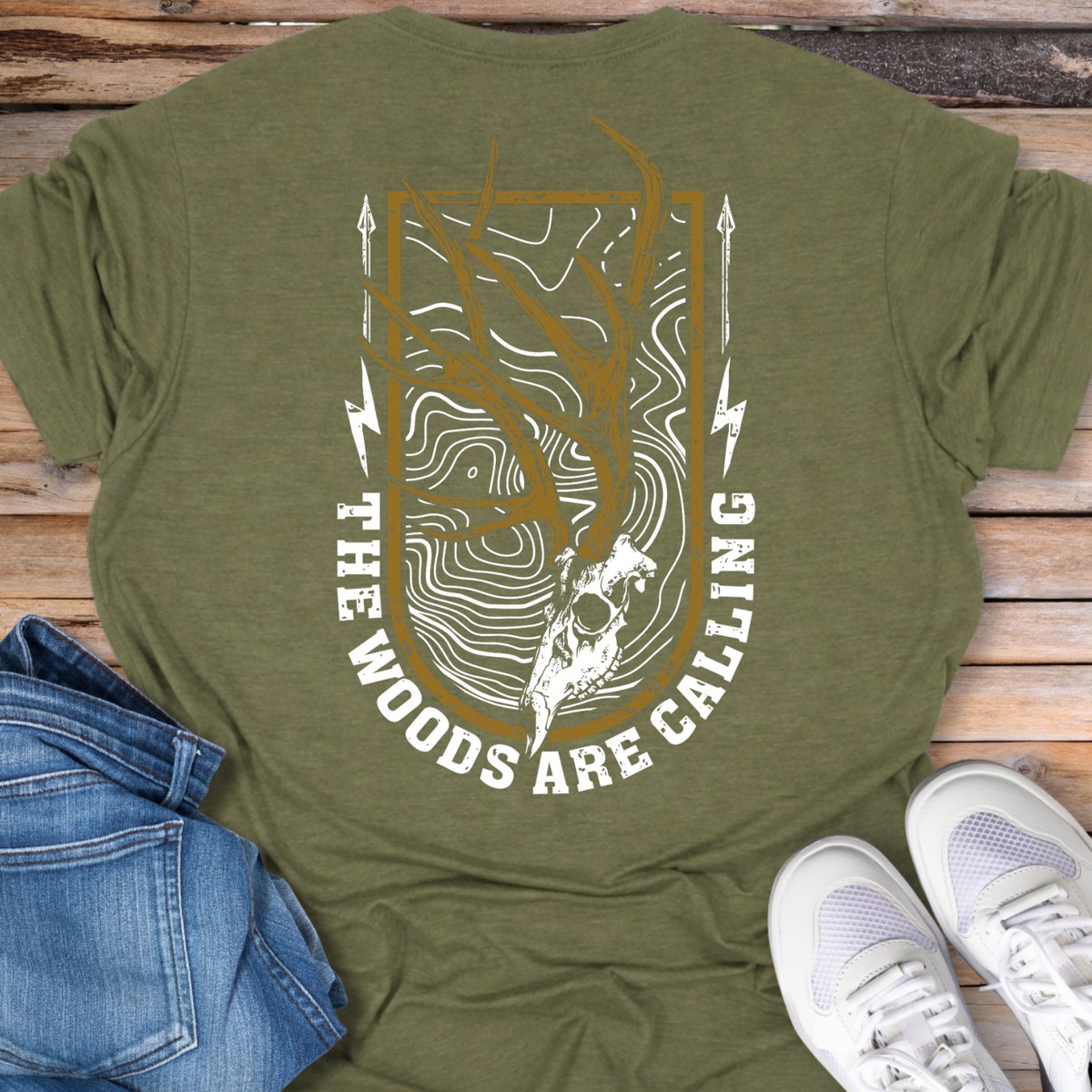 Woods Are Calling T‑Shirt