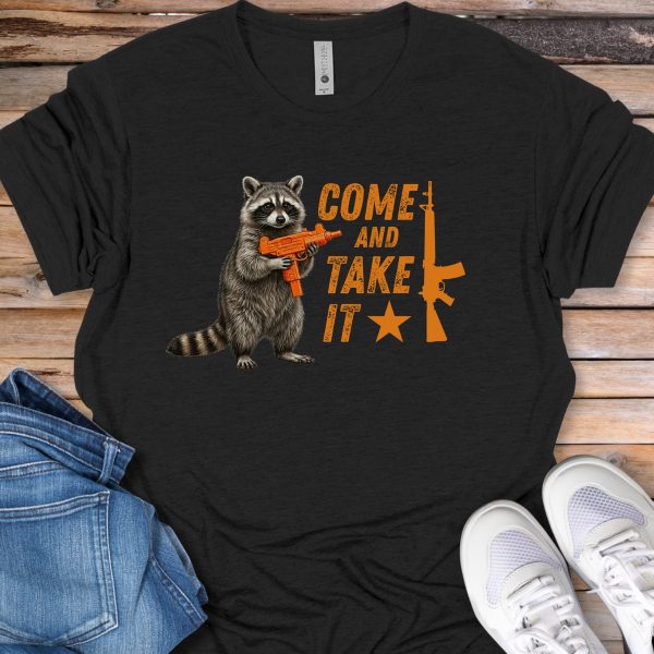 Raccoon 'Come and Take It' T-Shirt