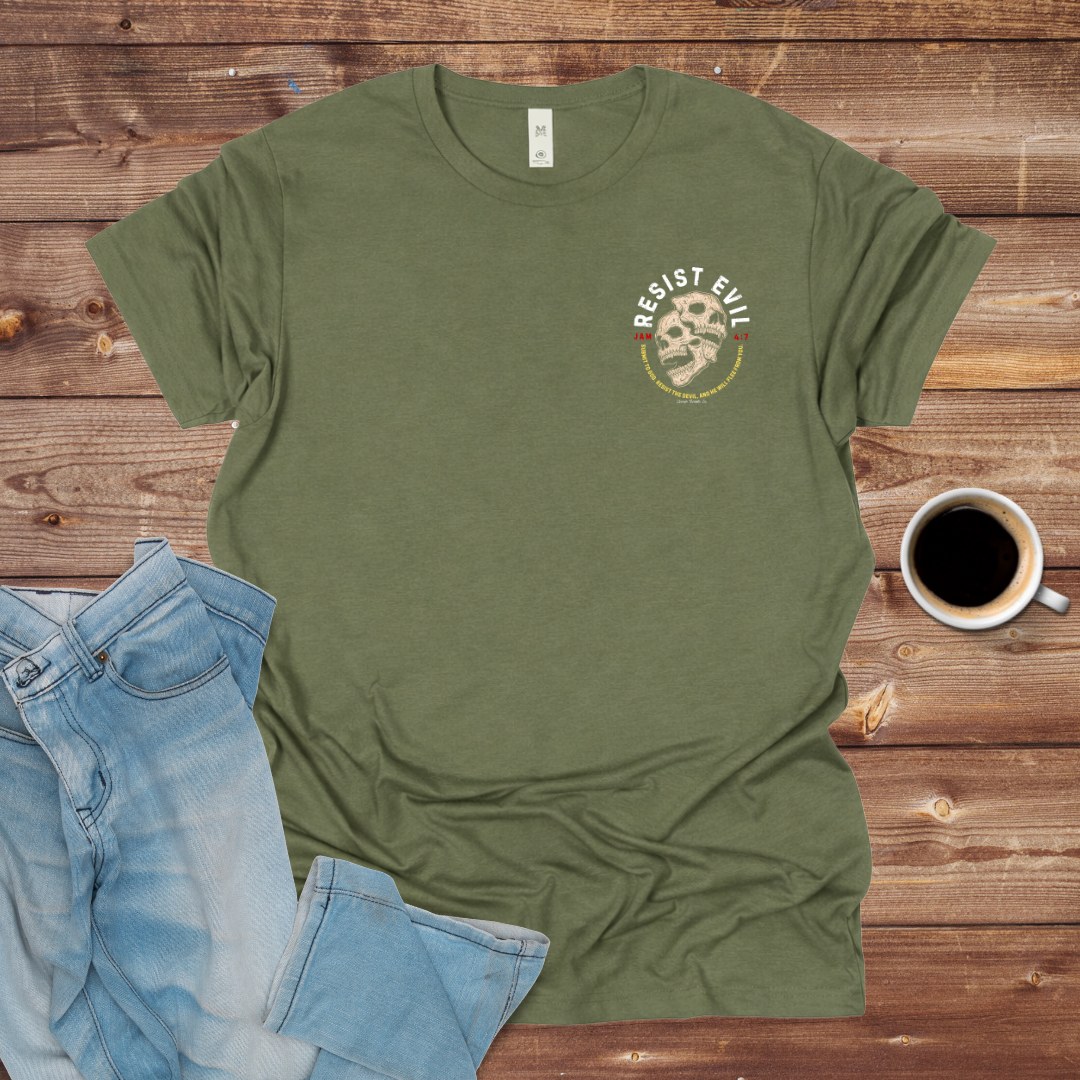 Resist Evil Skull T-Shirt