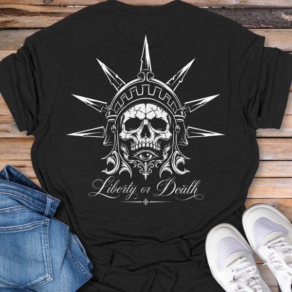 Liberty or Death Skull T-Shirt
