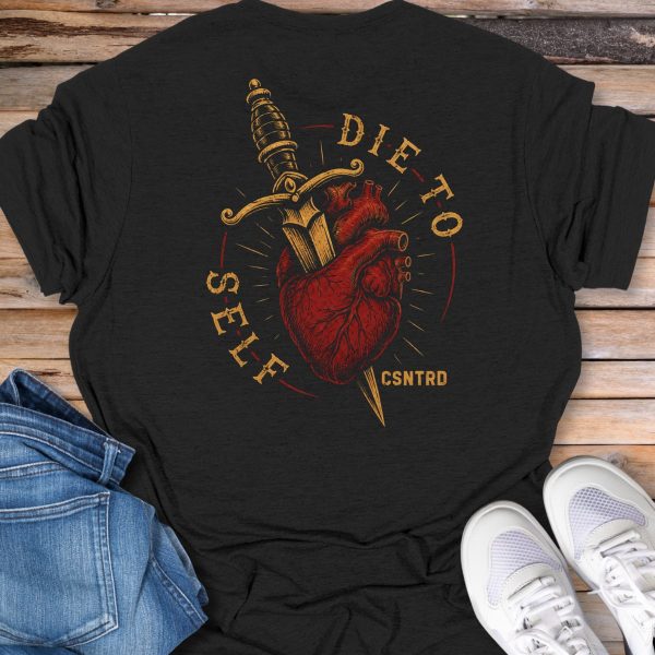 Die To Self Heart & Dagger T-Shirt