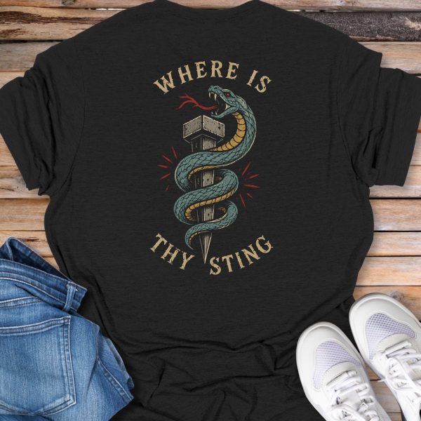 Where Is Thy Sting T-shirt