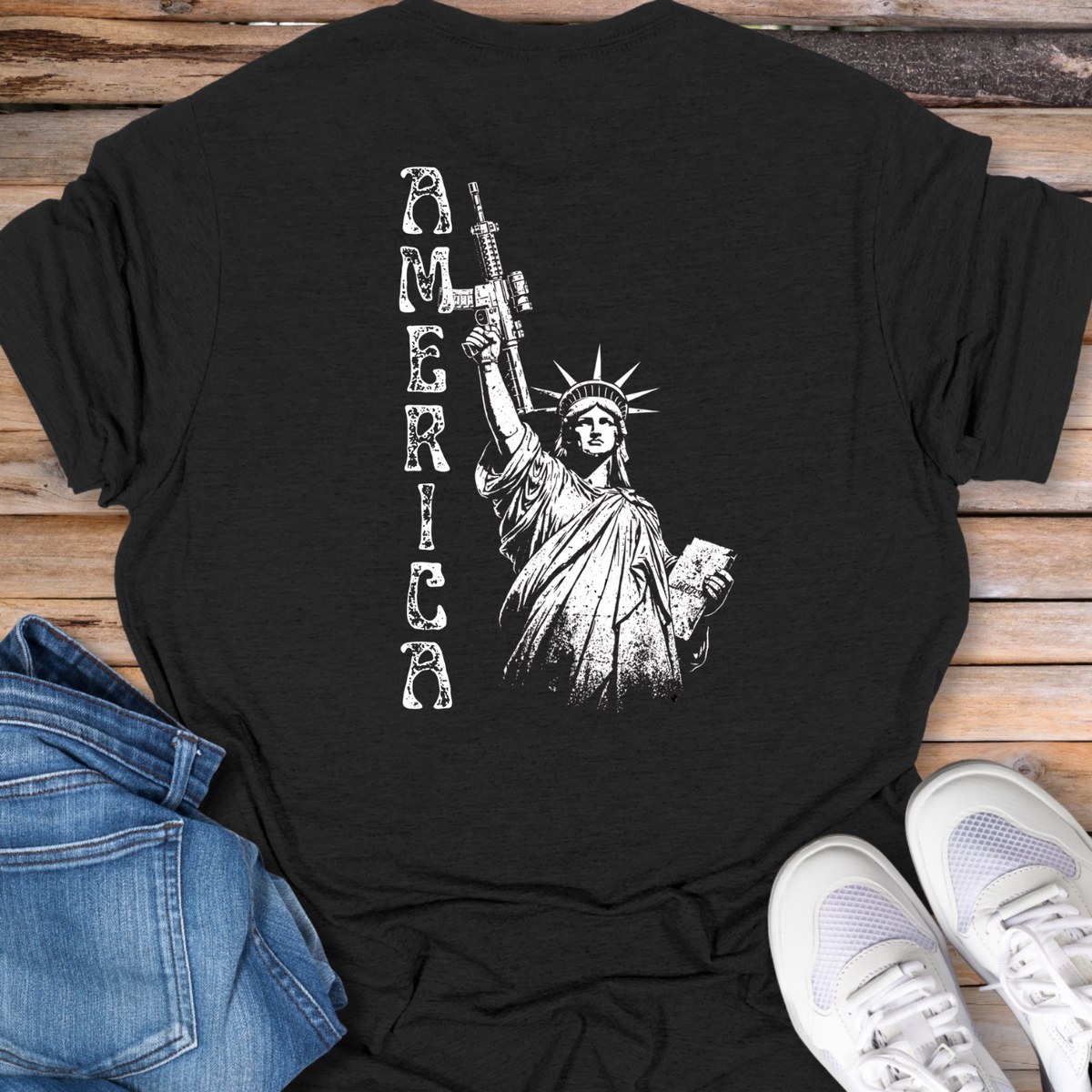 America Statue of Liberty T-Shirt