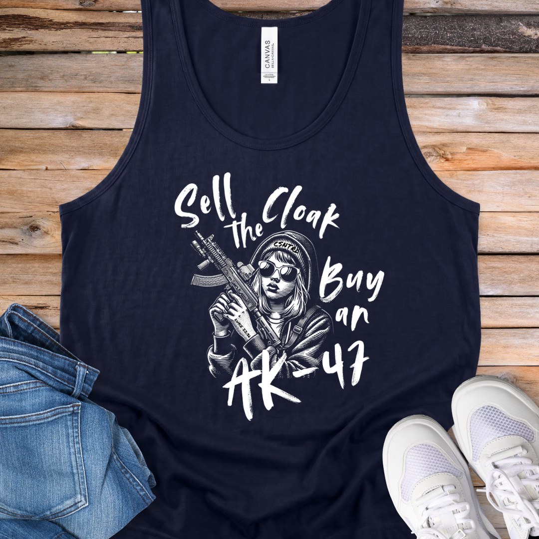 Sell The Cloak, Buy an AK-47 Tank Top