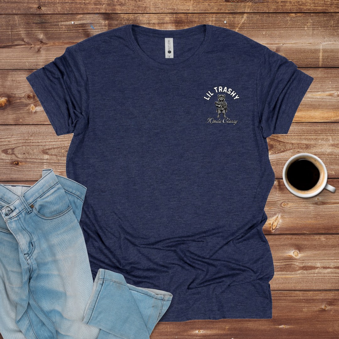 Lil Trashy Raccoon Graphic T-Shirt