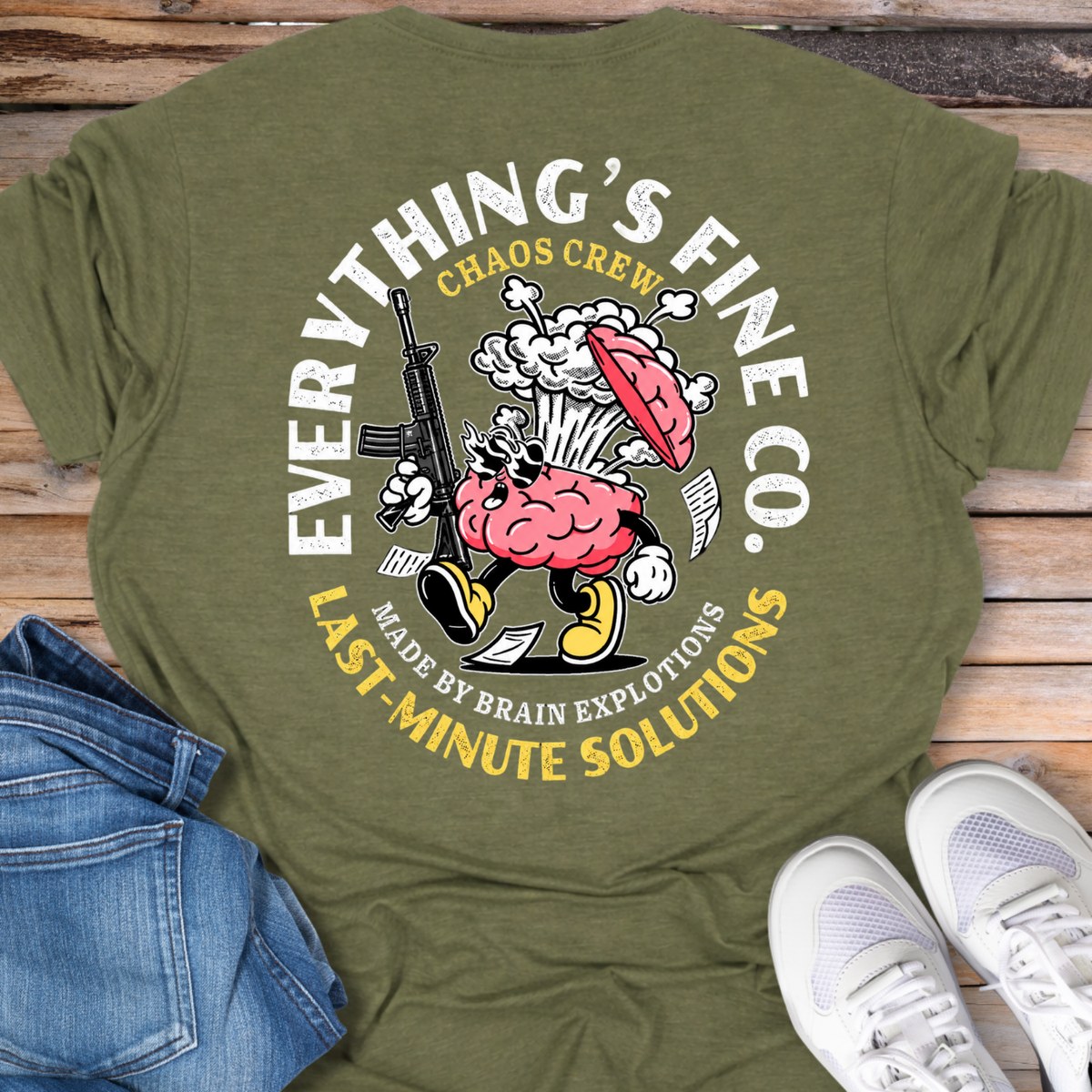 Everything's Fine Co. Graphic T-Shirt