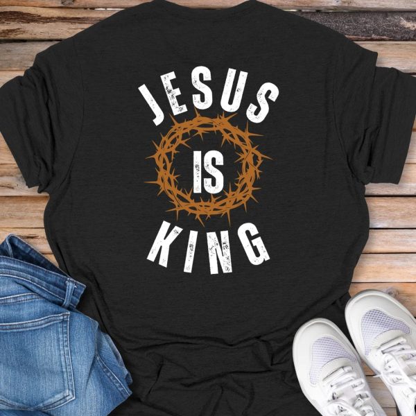 Jesus Is King Crown T-Shirt