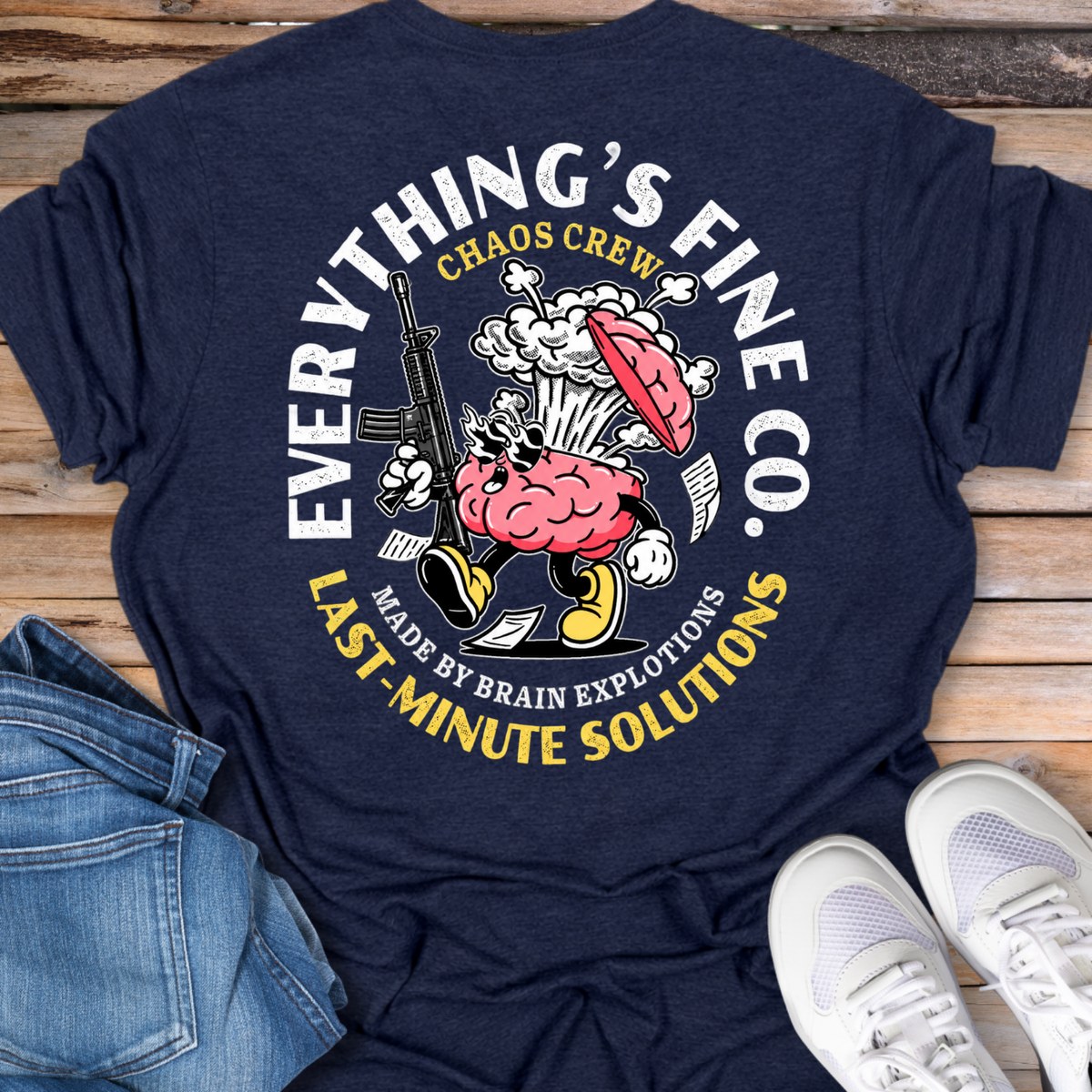 Everything's Fine Co. Graphic T-Shirt