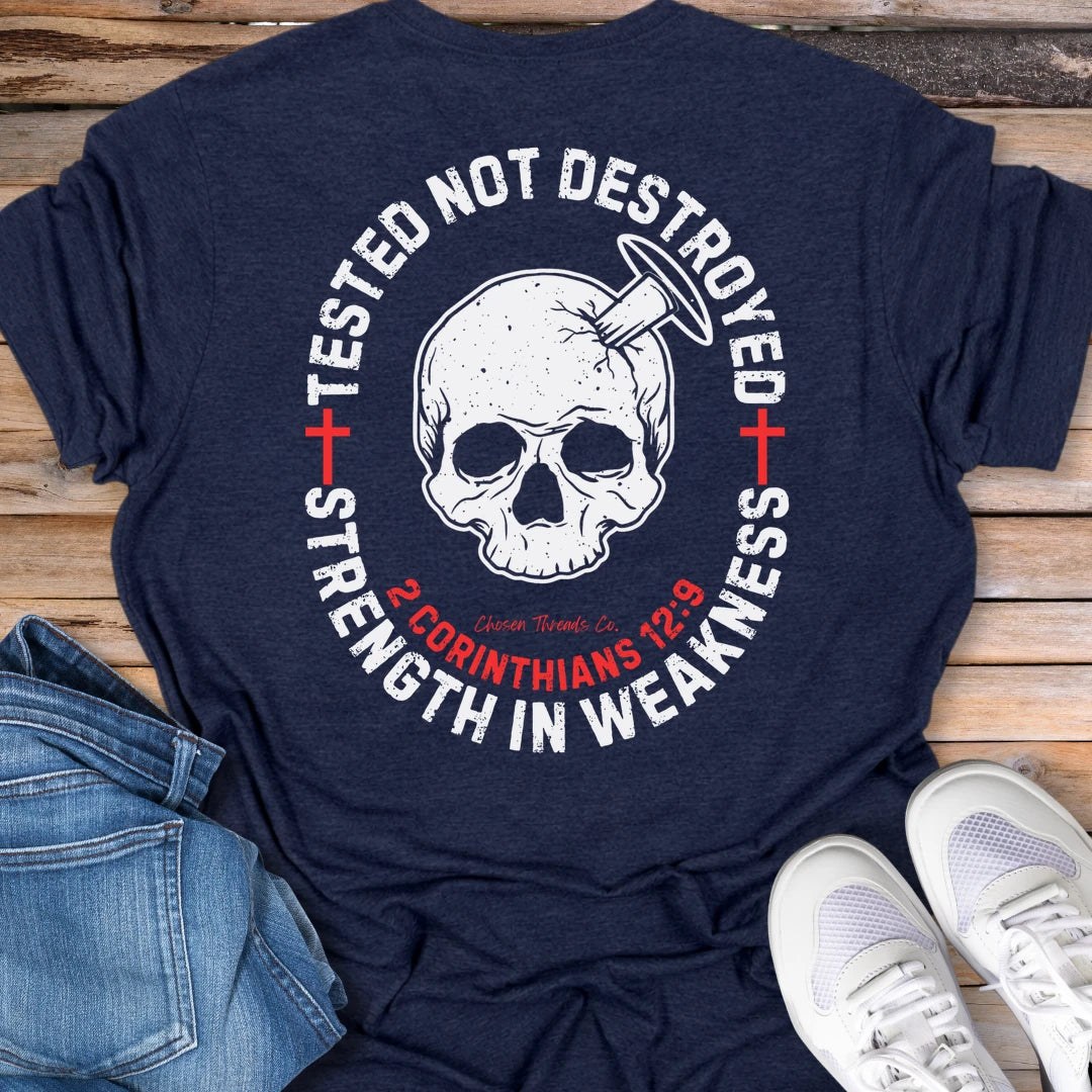 Tested Not Destroyed Skull T-Shirt