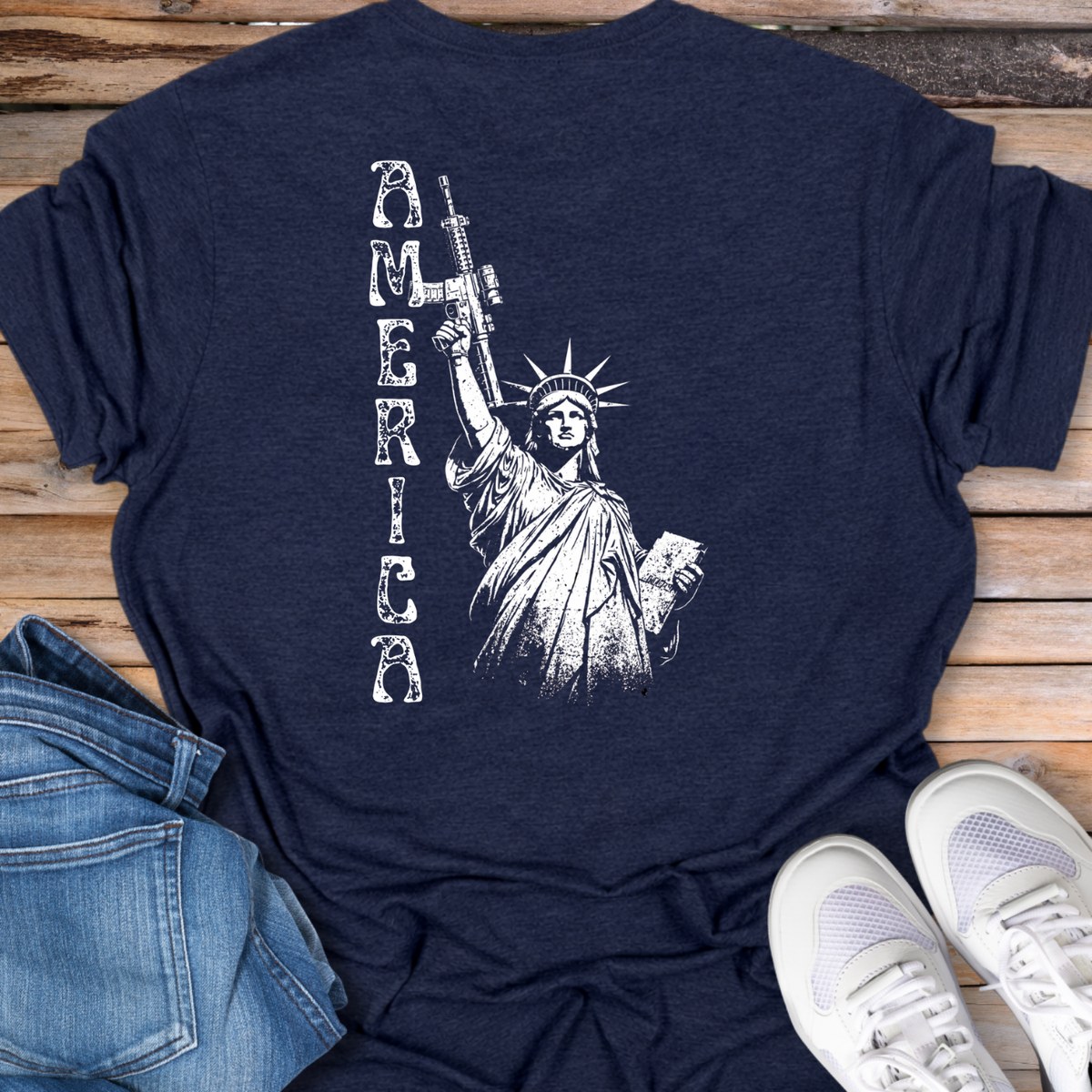 America Statue of Liberty T-Shirt