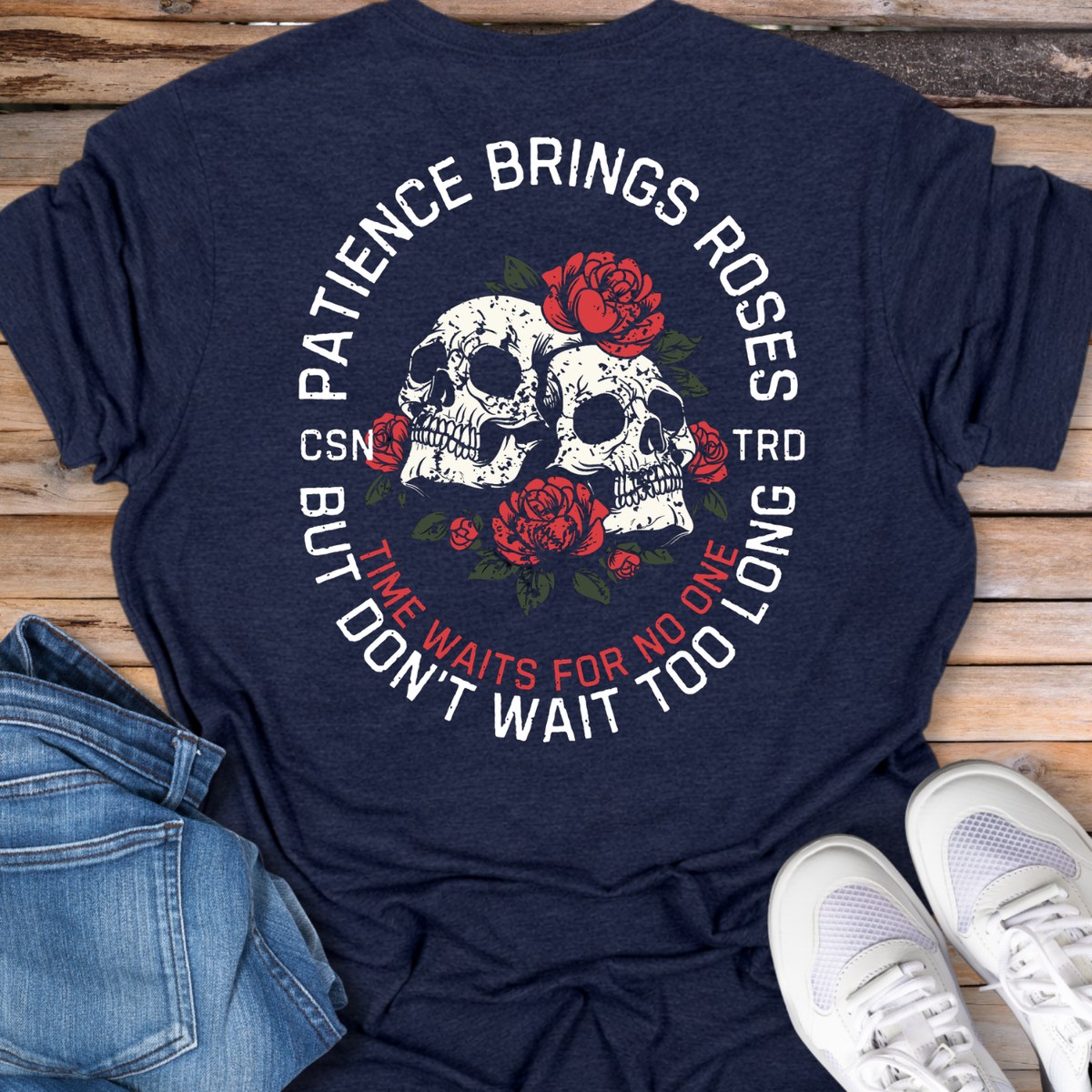 Patience Brings Roses T-Shirts