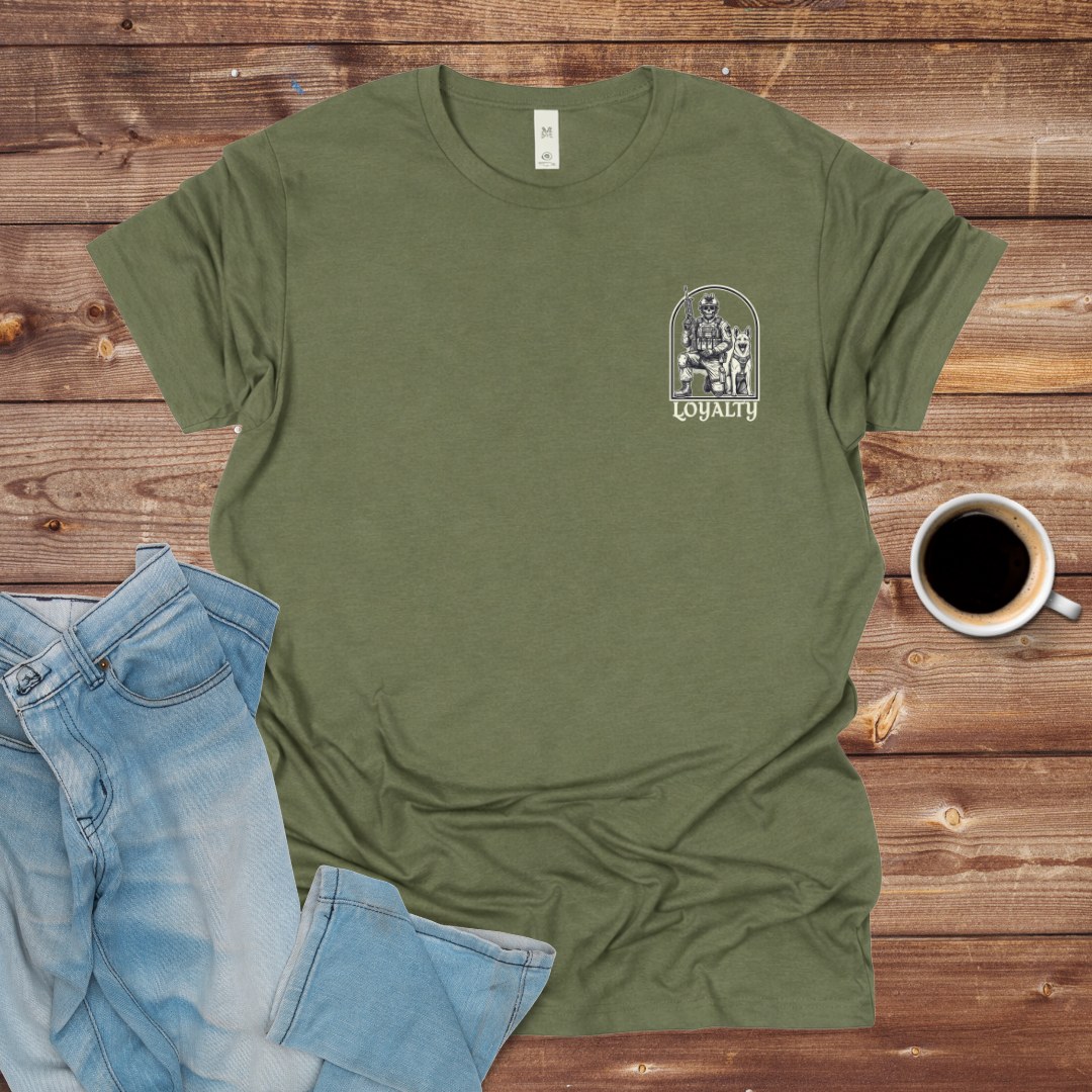 Loyalty Military K9 T-Shirt