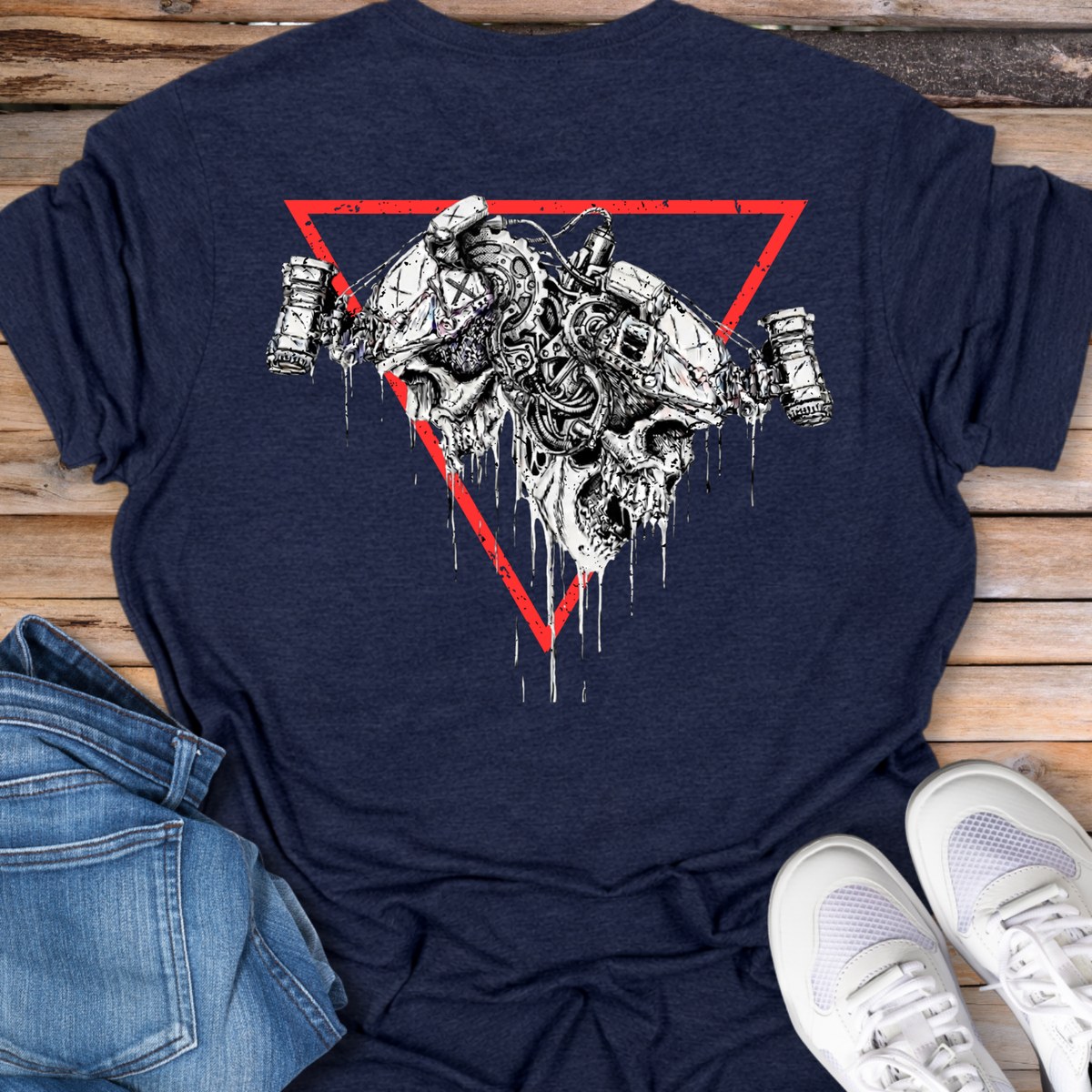 Mechanical Skull T-Shirt