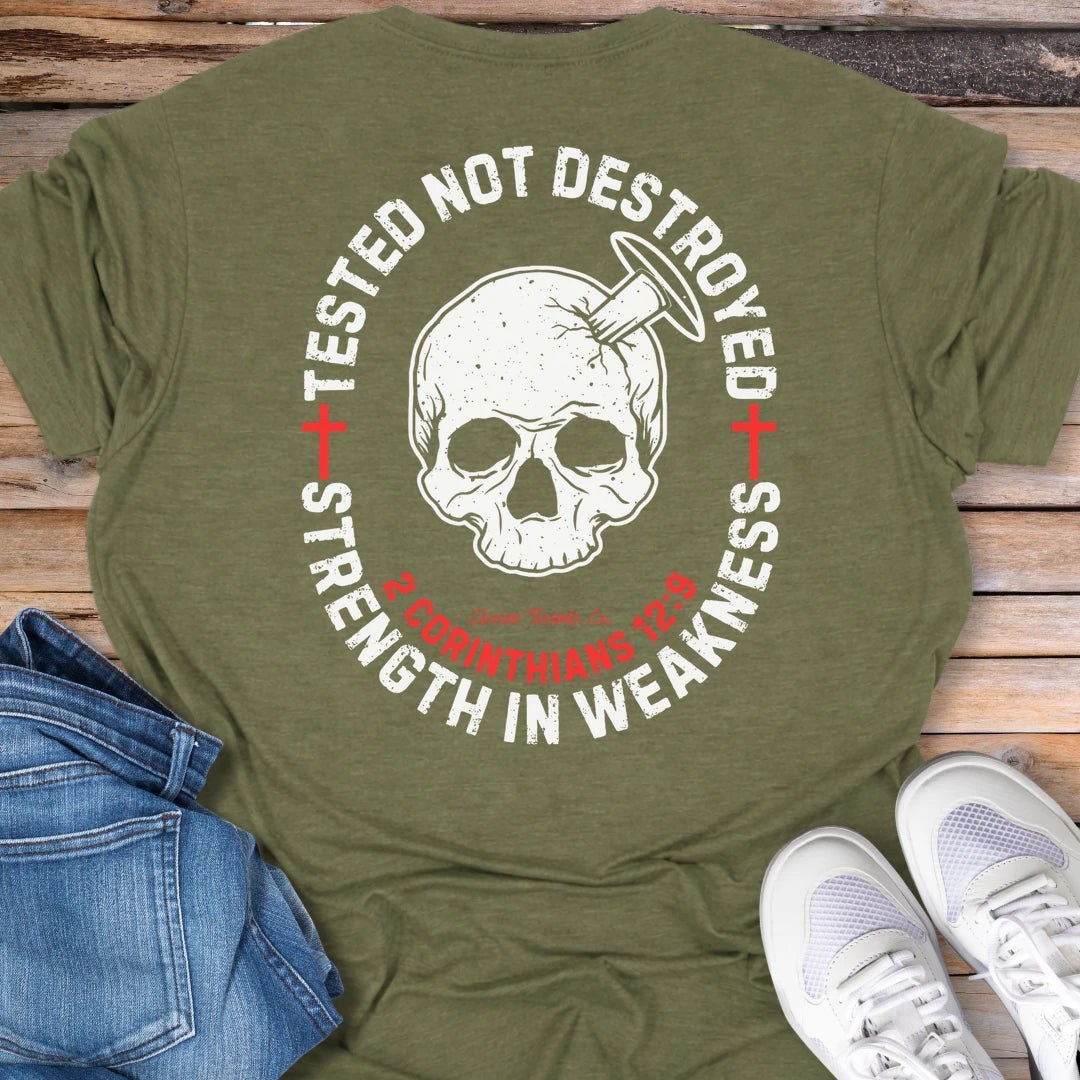 Tested Not Destroyed Skull T-Shirt