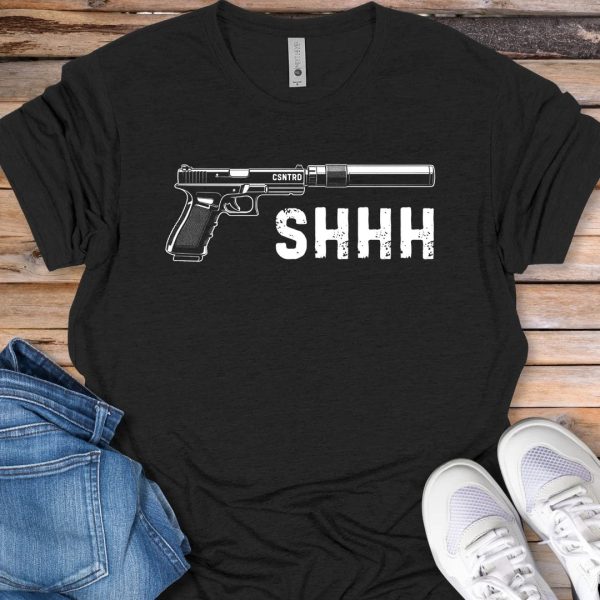 SHHH Pistol T-Shirt