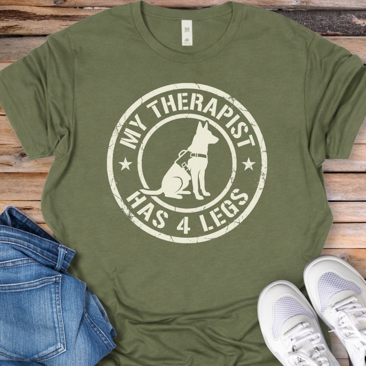 My Therapist Has 4 Legs T-Shirt