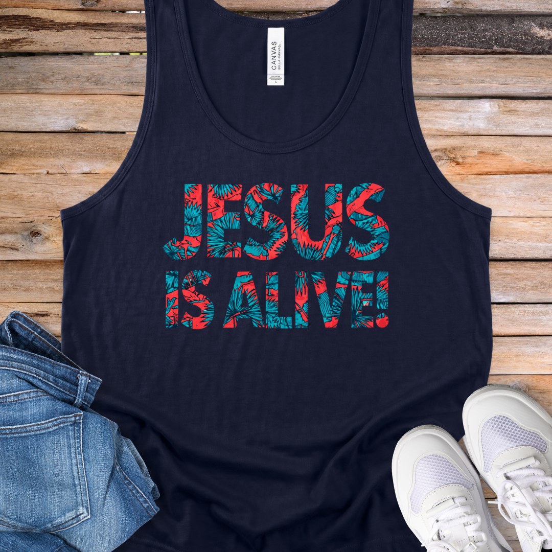 Jesus Is Alive Tank Top
