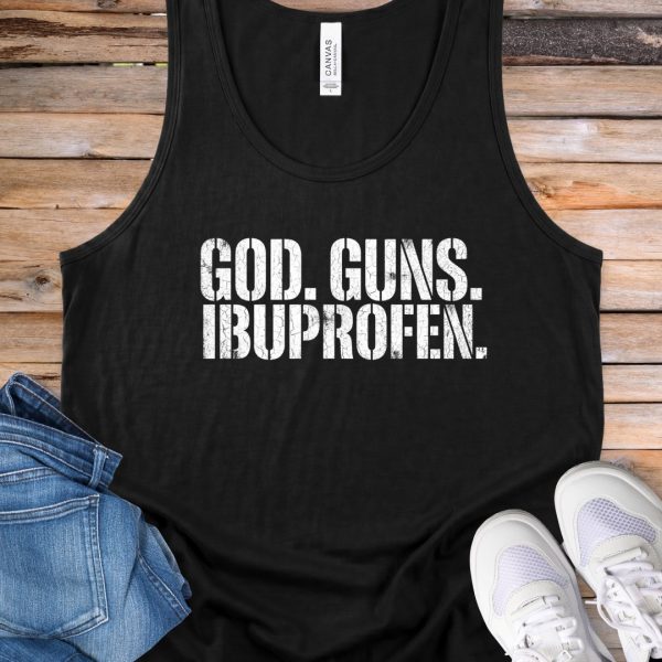 God Guns Ibuprofen Tank Top