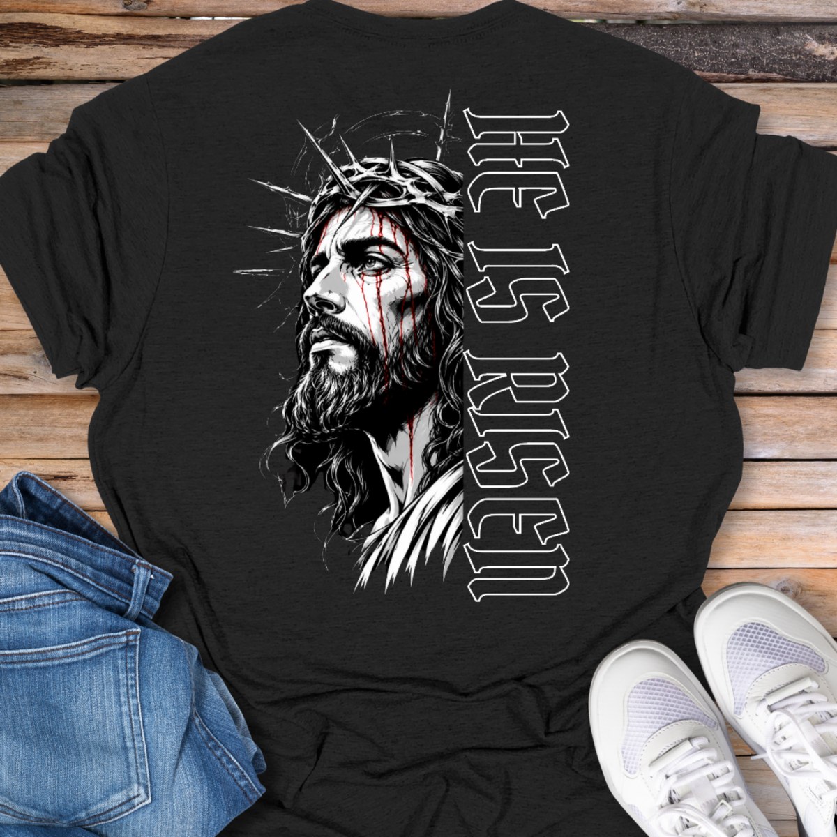 He Is Risen Jesus T-Shirt