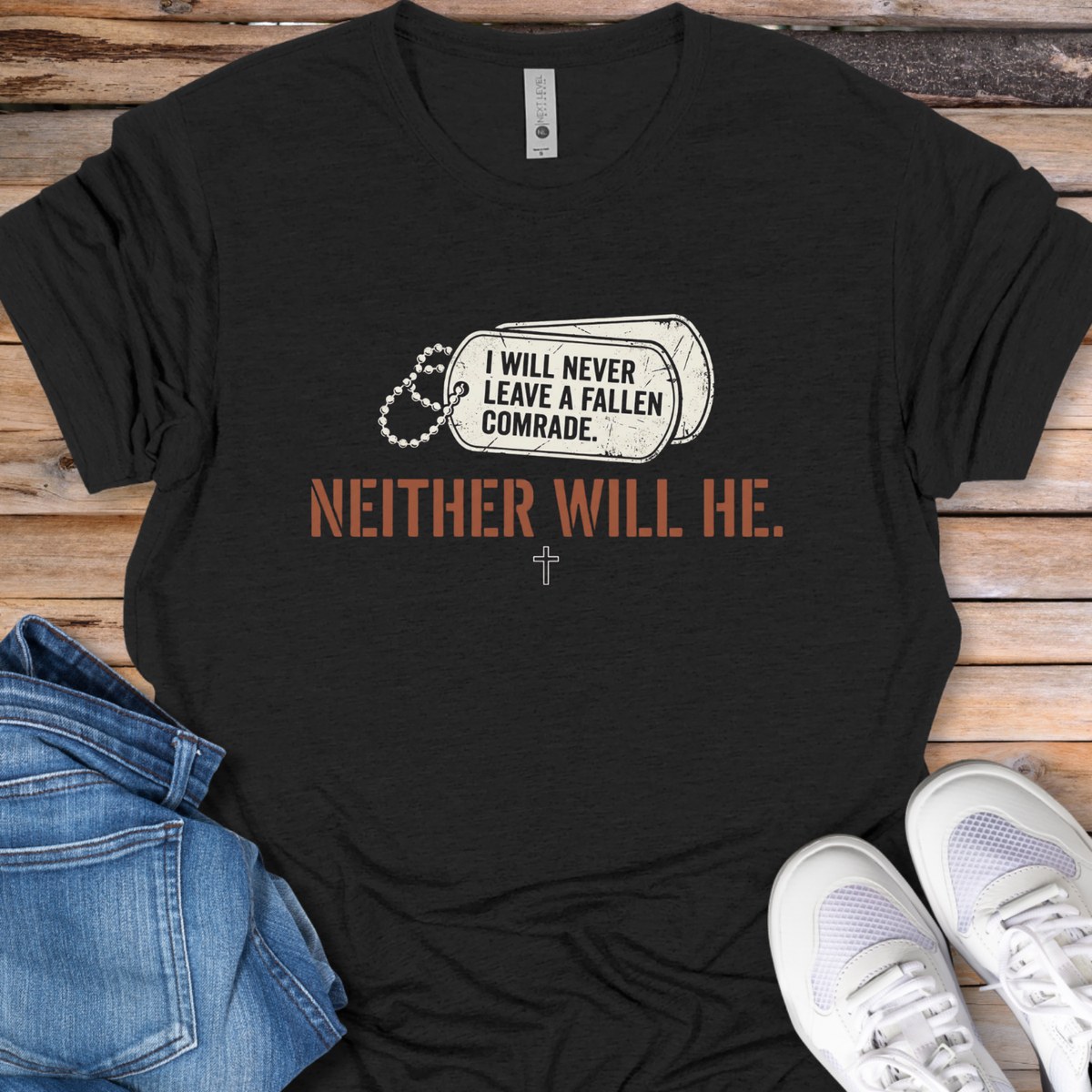 Veteran Dog Tag T‑Shirt