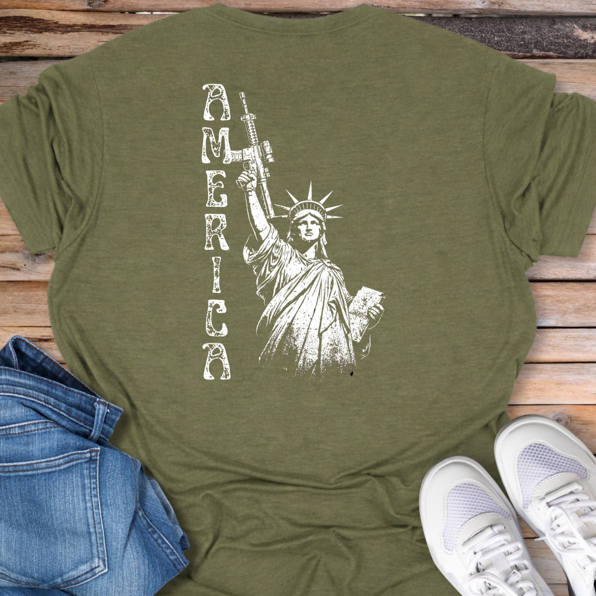 America Statue of Liberty T-Shirt