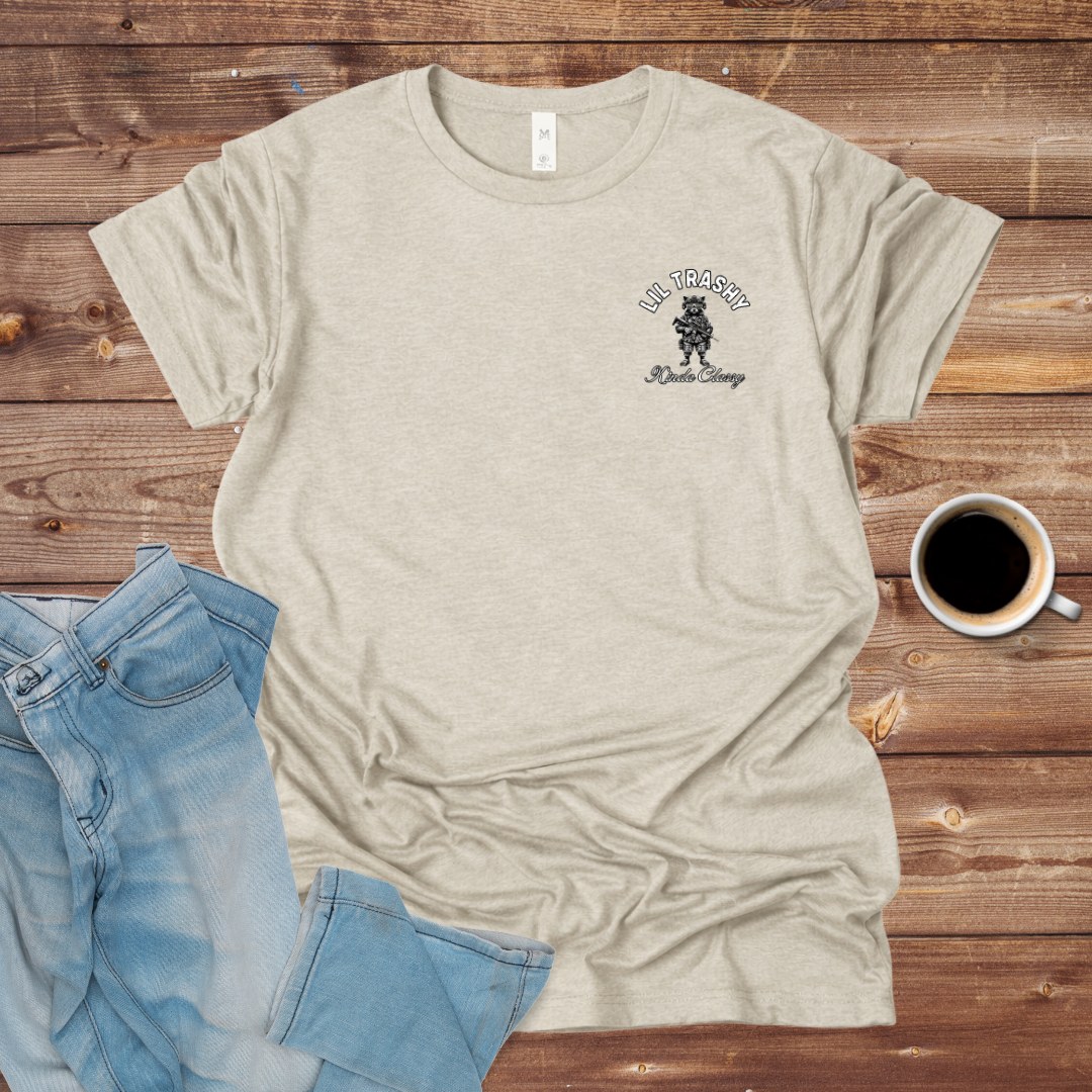 Lil Trashy Raccoon Graphic T-Shirt