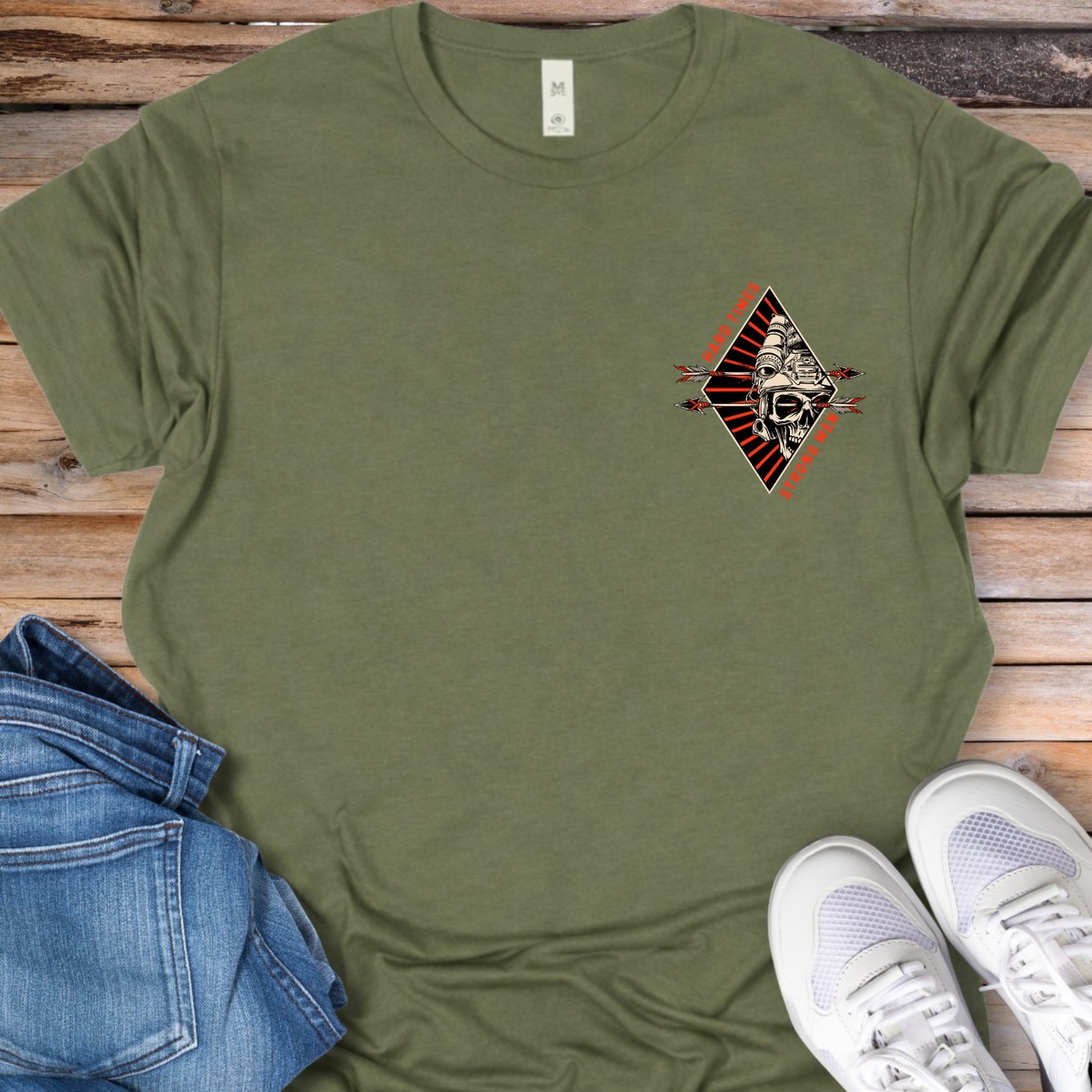 Hard Times Strong Men T‑Shirt