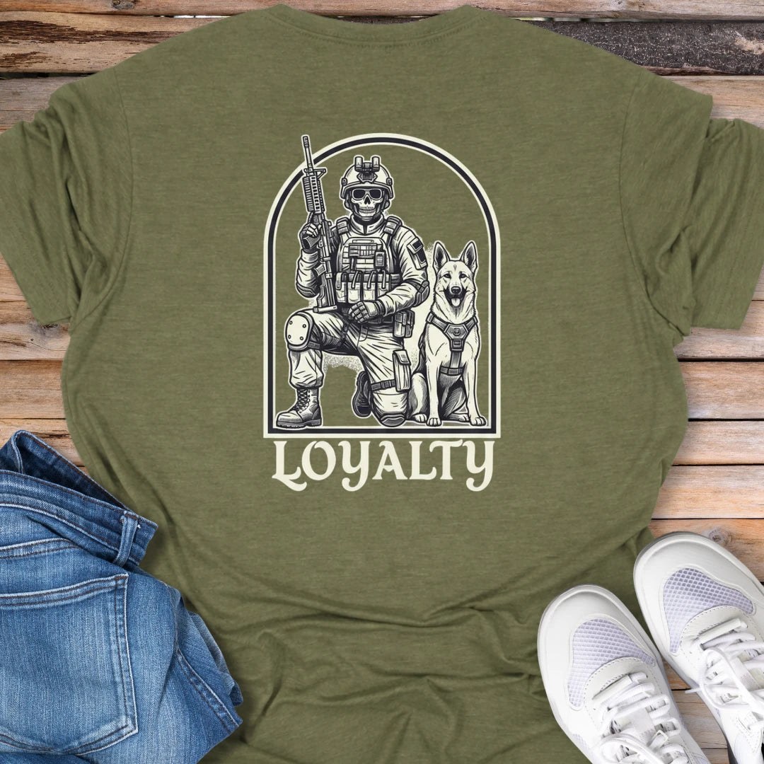 Loyalty Military K9 T-Shirt